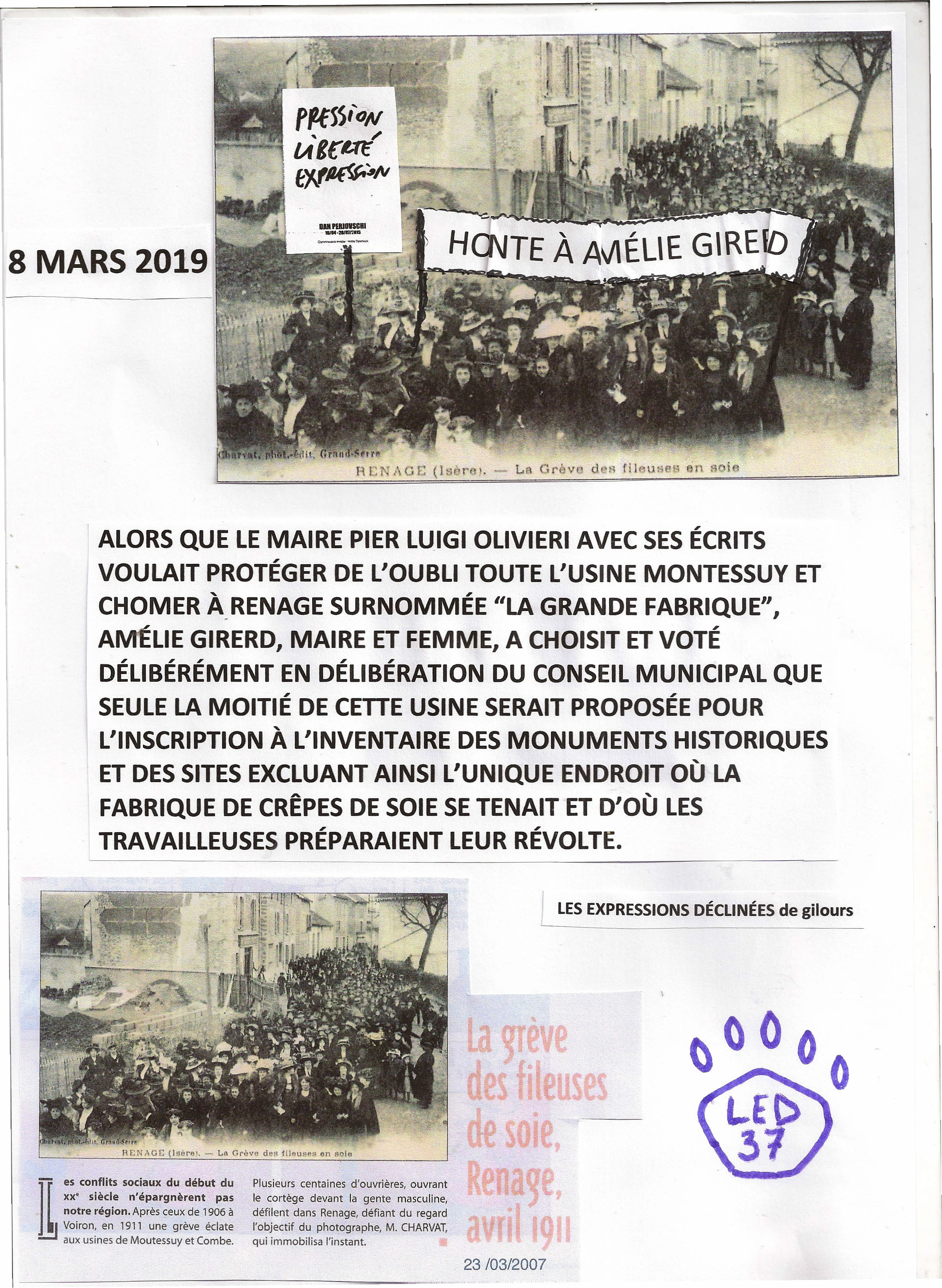 AMÉLIE GIRERD LA HONTE DES FEMMES